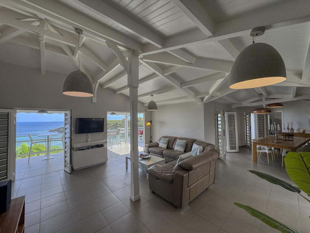 26.Location villa piscine vue mer Saint François Guadeloupe_Vue mer